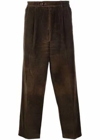 Valentino Pre-Owned зауженные вельветовые брюки 1980-х годов