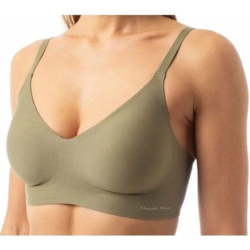 Топ Coquette Revue COMFORT, размер XS, зеленый, хаки