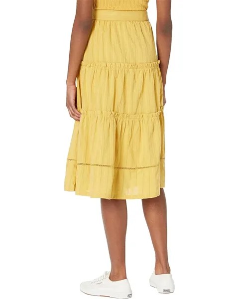 Юбка Lost + Wander Sweet Like Honey Midi Skirt, цвет Honeycomb