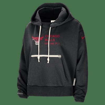 Худи Nike Chicago Bulls Standard Issue, цвет Black/Red