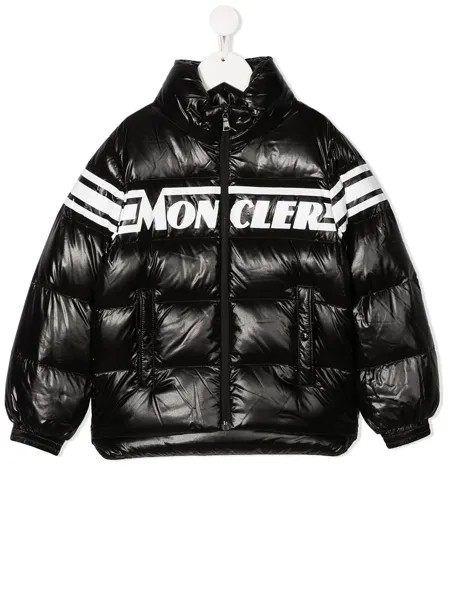 Moncler Enfant пуховик с логотипом