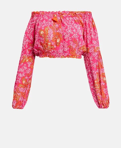 Рубашка блузка Poupette St Barth, розовый
