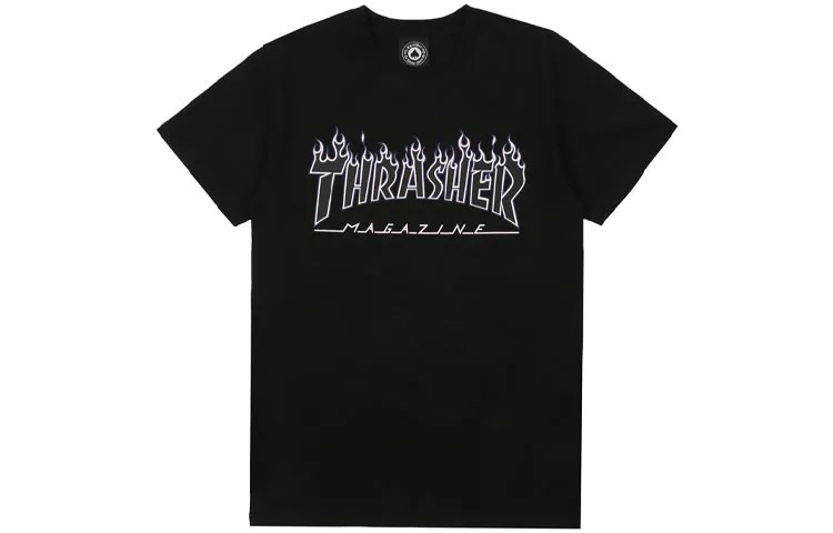Thrasher Футболка унисекс «Трэшер», Черный