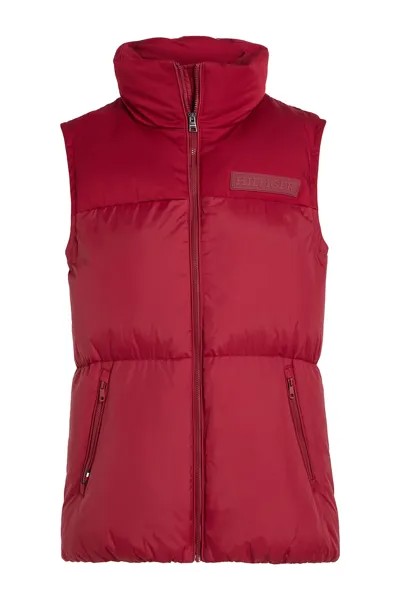 Стеганый жилет на вате Tommy Hilfiger, красный