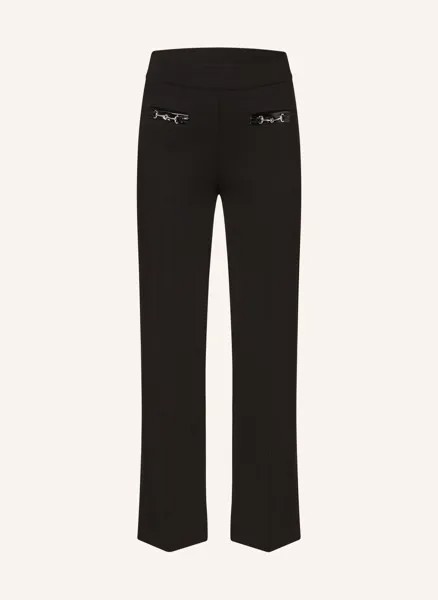 Трикотажные брюки Francisco Bootcut. Cambio, черный