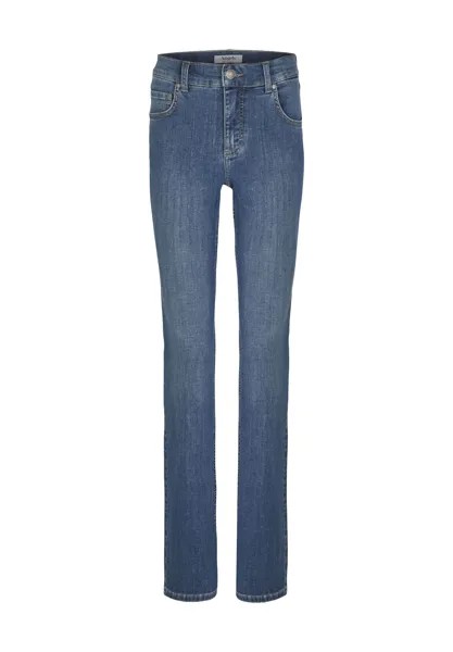 Джинсы Leni, фасон bootcut, с 5 карманами, женские ANGELS, цвет Mid Blue Used