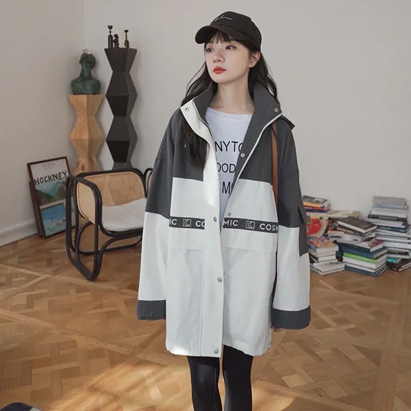 Женские пальто, тренчкот, Женская парка, куртка, Женское зимнее пальто, женская куртка, корейские трендовые товары