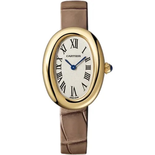 Наручные часы Cartier Cartier Baignoire 1920 WGBA0007, бежевый, белый
