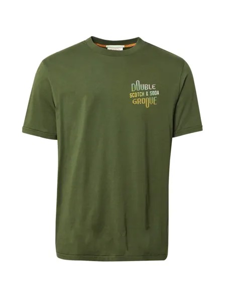 Футболка Scotch & Soda Double Groove, хаки