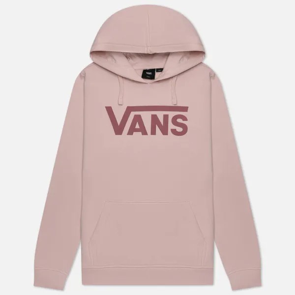Женская толстовка Vans Classic V II Hoodie розовый, Размер L