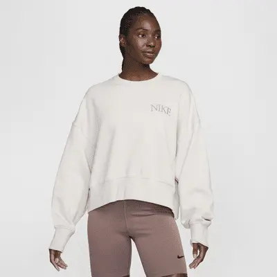 Толстовка Nike Sportswear Phoenix Fleece, цвет Light Orewood Brown