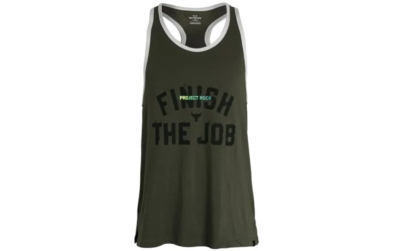Майка Project Men зеленый Under Armour, зеленый