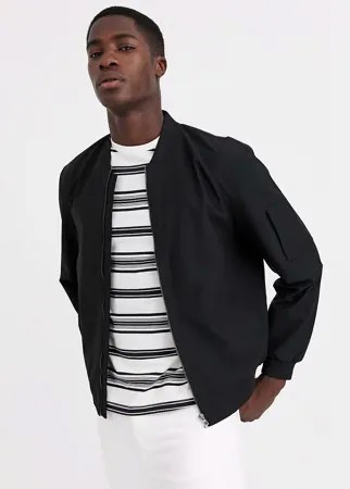 Черный бомбер Celio
