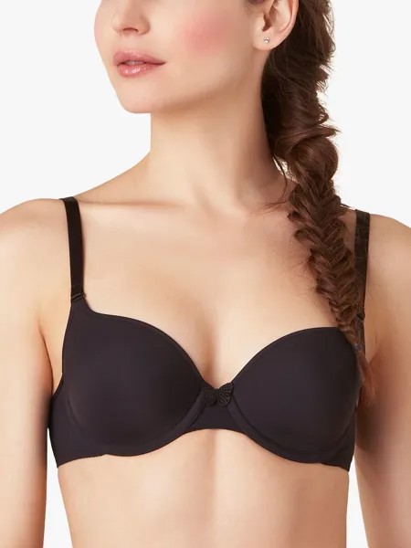 Бюстгальтер-футболка Passionata Miss Joy из микрофибры, черный