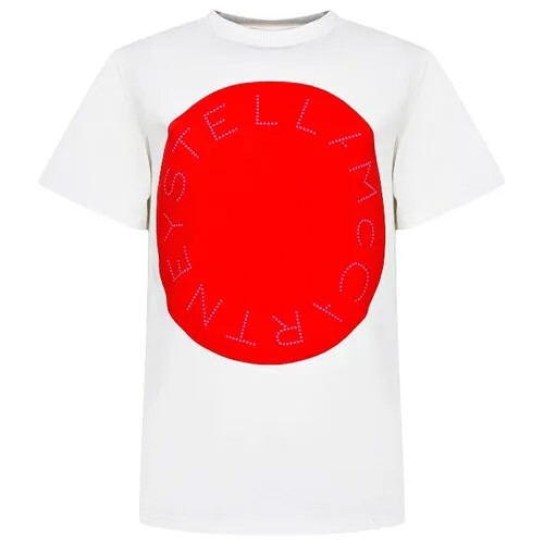 Футболка Stella McCartney, размер 104, белый
