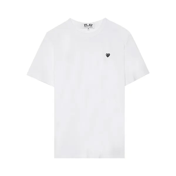 Футболка Comme des Garçons PLAY Little Heart T-Shirt 'White', белый