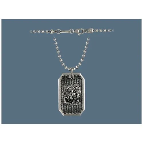 Колье Ed Hardy, сталь, фианит, длина 60 см.
