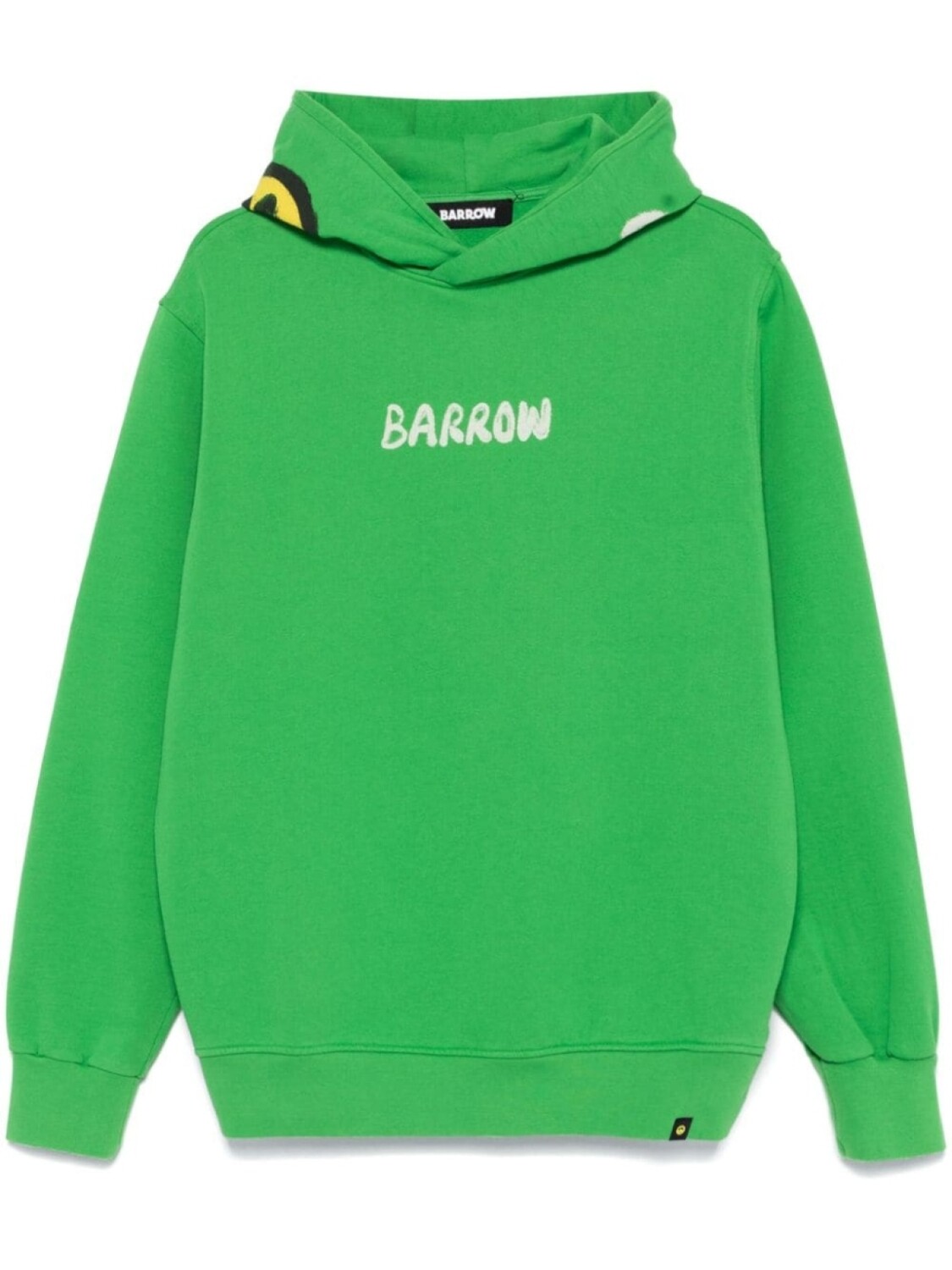 BARROW худи с логотипом, зеленый