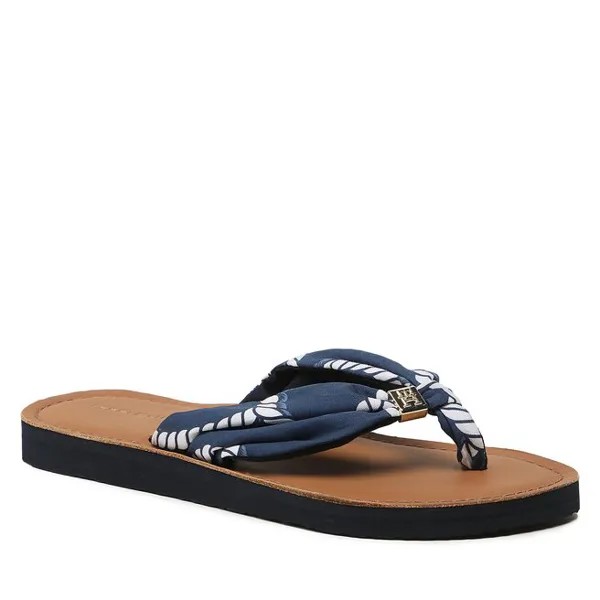 Шлепанцы Tommy Hilfiger ThElevated Beach, темно-синий