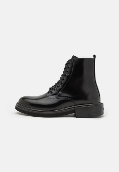 Ботильоны на шнуровке Calvin Klein LACE UP BOOT, черный