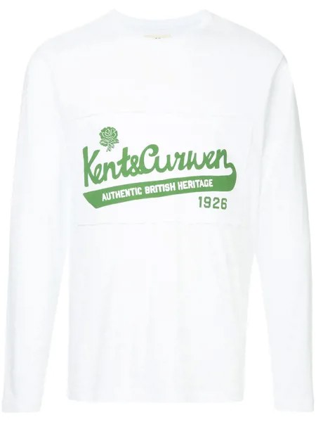 Kent & Curwen logo print sweatshirt