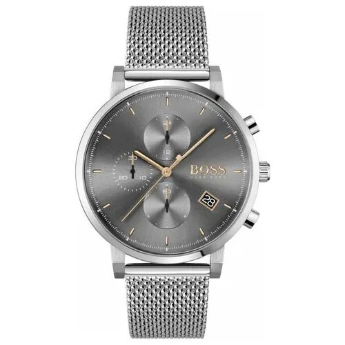 Наручные часы BOSS Наручные часы HUGO BOSS HB1513807, серебряный, серый