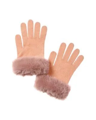 Scott - Scott London Кашемировые перчатки женские розовые