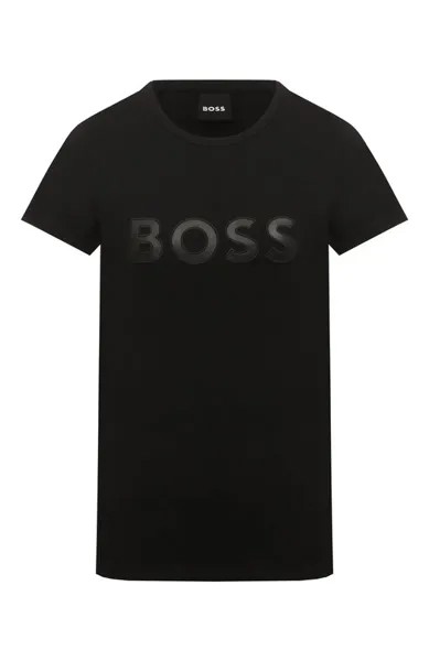 Хлопковая футболка BOSS