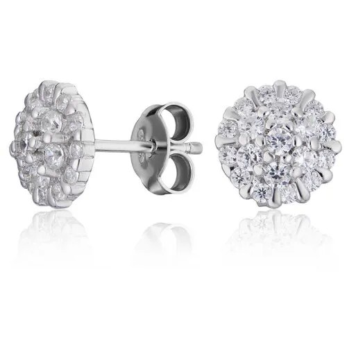 Серьги серебряные с фианитами арт. 2129135/9