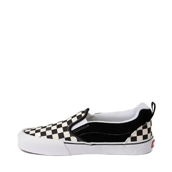 Кеды Vans Knu Slip-On Checkerboard Skate Shoe, черный/белый