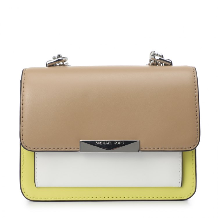 Сумка кросс-боди женская Michael Kors 32S0SJ4C0T бежевая