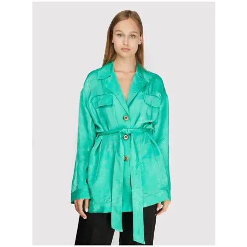 Пиджак Pinko, размер 44, зеленый