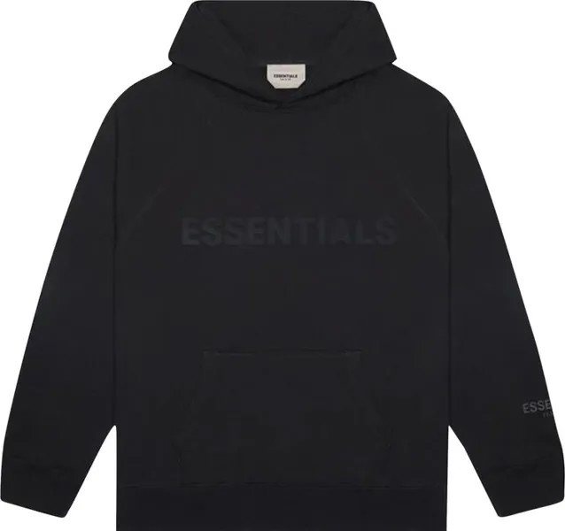 Худи Fear of God Essentials Hoodie 'Black', черный