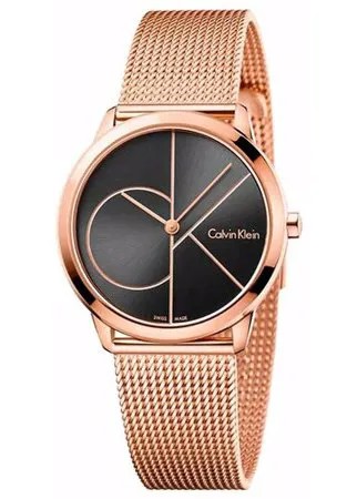 Наручные часы CALVIN KLEIN Minimal K3M22621, золотой, розовый