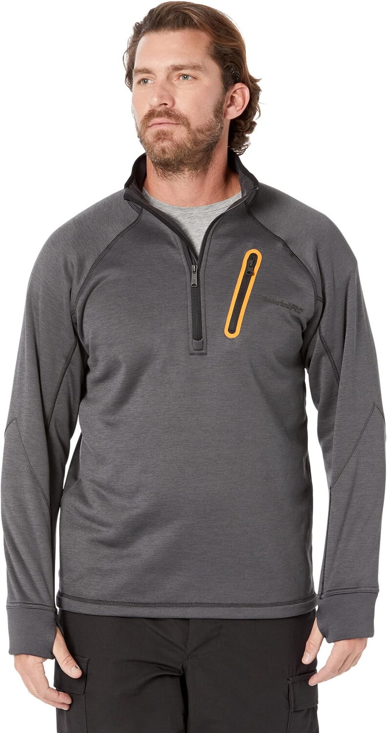 Толстовка Reaxion 1/4 Zip Fleece Timberland PRO, цвет Charcoal Heather