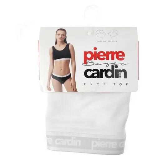 Майка Pierre Cardin, размер S(42-44), белый