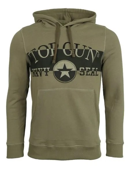 Толстовка с капюшоном Topgun, зеленый