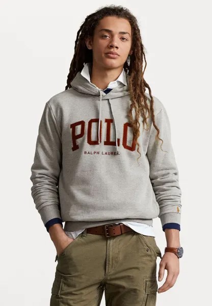 Толстовка Polo Ralph Lauren Hood Long Sleeve, темный винтажный вересковый