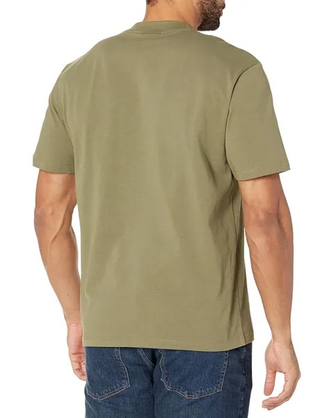 Футболка BOSS Dapolino Jersey Short Sleeve T-Shirt, цвет Truffle Green