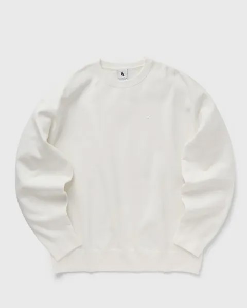Свитер Nike Solo Swoosh Fleece Crew, цвет sail/white
