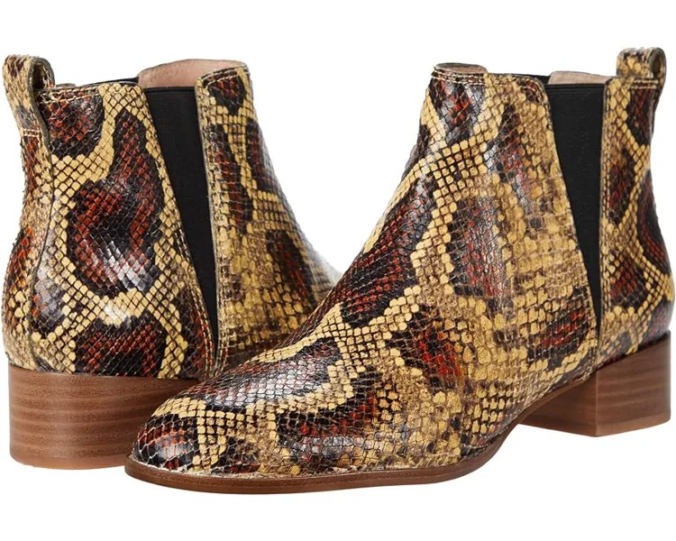 Ботинки Madewell Carina Boot, цвет Burnt Clay Multi Snake