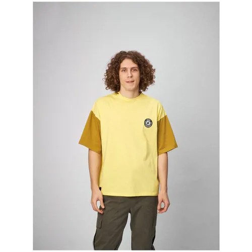 Футболка LOCAL BRANDS, размер M, горчичный, желтый