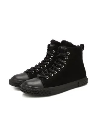 Замшевые кеды Blabber Giuseppe Zanotti Design