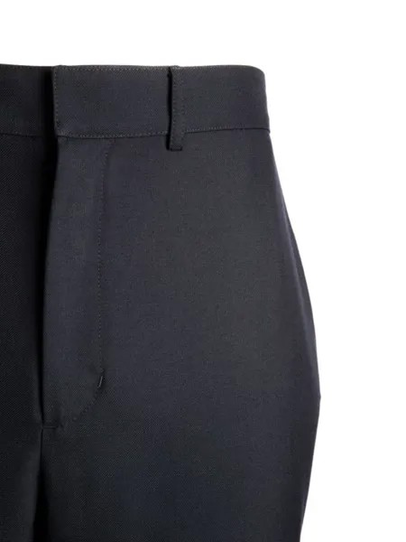 Bally брюки прямого кроя, синий