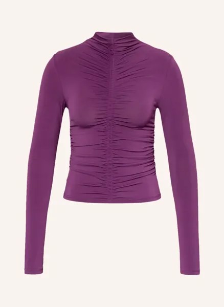 Лонгслив ewelina Gina Tricot, фиолетовый