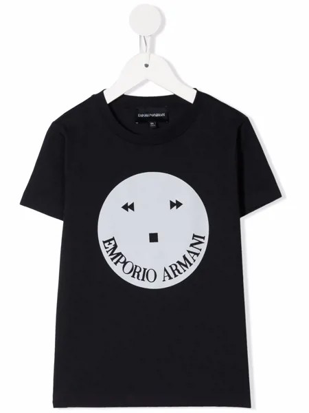 Emporio Armani Kids футболка с логотипом
