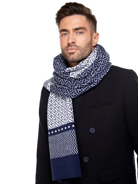 Шарф мужской Scandica Tairy джинсовый One Size