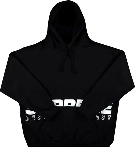 Толстовка Supreme Best Of The Best Hooded Sweatshirt 'Black', черный