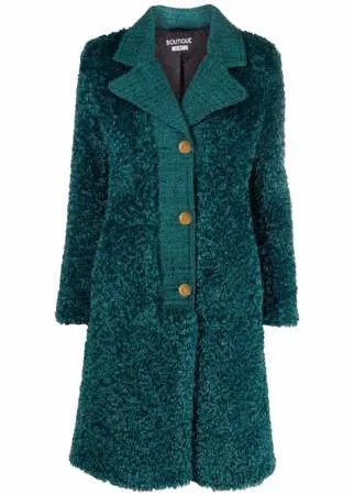 Boutique Moschino фактурное пальто