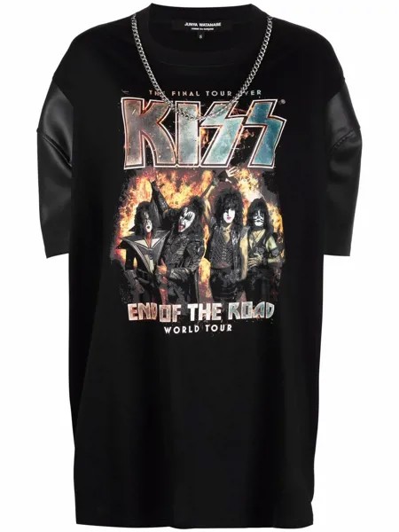 Junya Watanabe футболка Kiss с графичным принтом